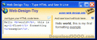 Web-Design-Toy screenshot